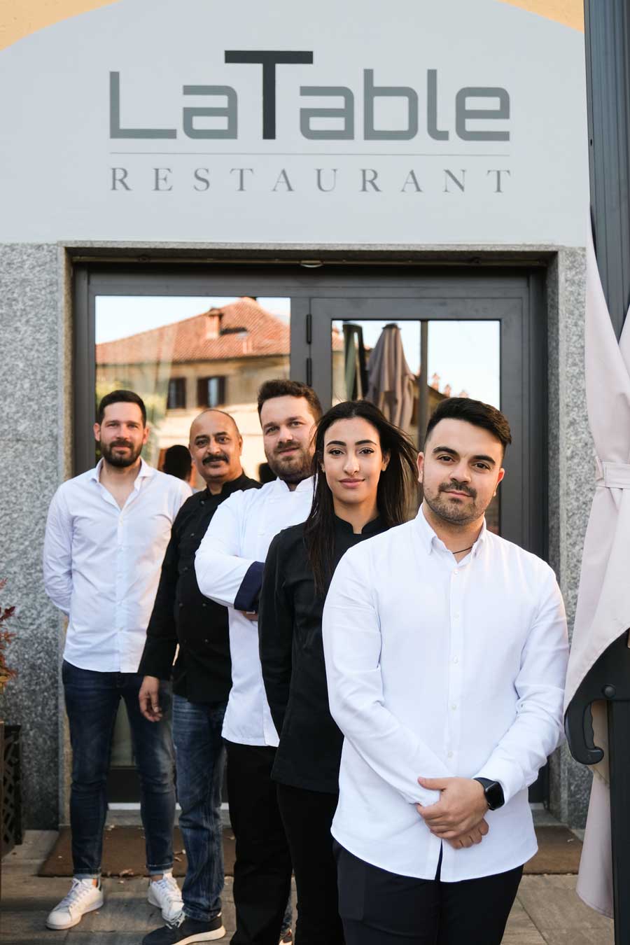 Chi siamo. Lo staff eccezionale del ristorante La Table.